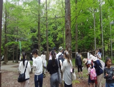 神戸市立森林植物園でネイチャーゲームの体験しました06