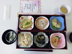 ふれあい給食の様子