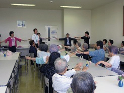 ふれあい給食の様子