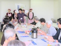 ふれあい給食の様子1