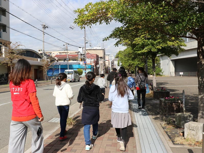 地域安全マップづくり教室の様子2