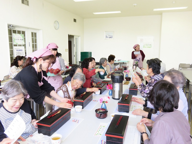 ふれあい給食の様子4