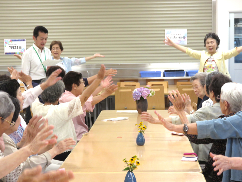 ふれあい給食の様子7