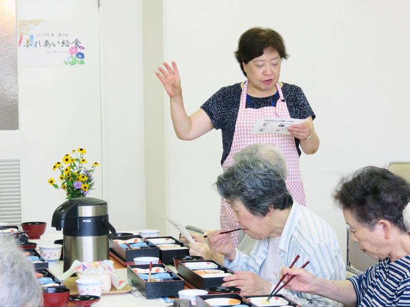 ふれあい給食の様子3